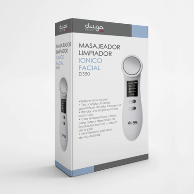 Masajeador Limpiador Ionico Facial